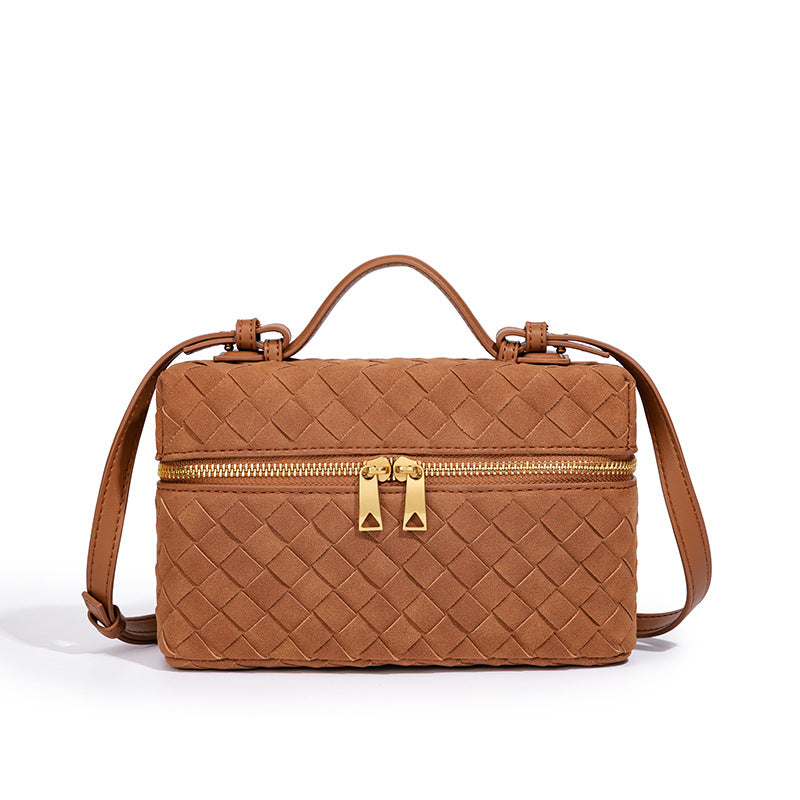 Graceful Women's Woven Lunch Box Portable Women's Handbag
