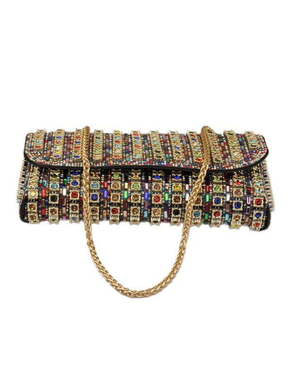 Women's Fashion Party With Diamonds Chain Hand Bags