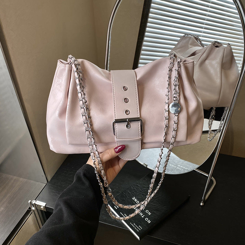 Women's Large Capacity Chain Class Commuter Bags