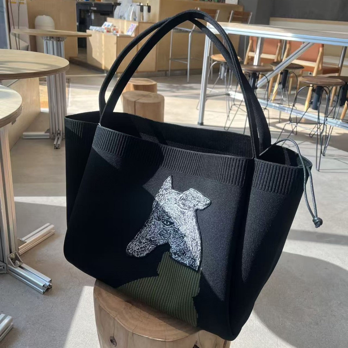 Durable Fashionable Knitted Dog Advanced Computer Bags