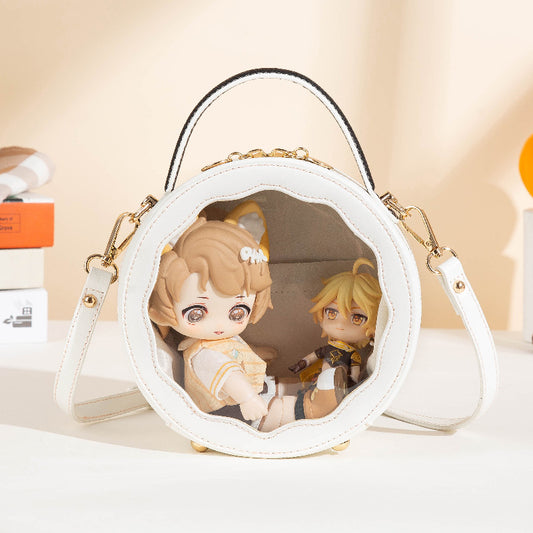 Comfortable Cool Pretty Unique Cartoon Round Women's Messenger Bag