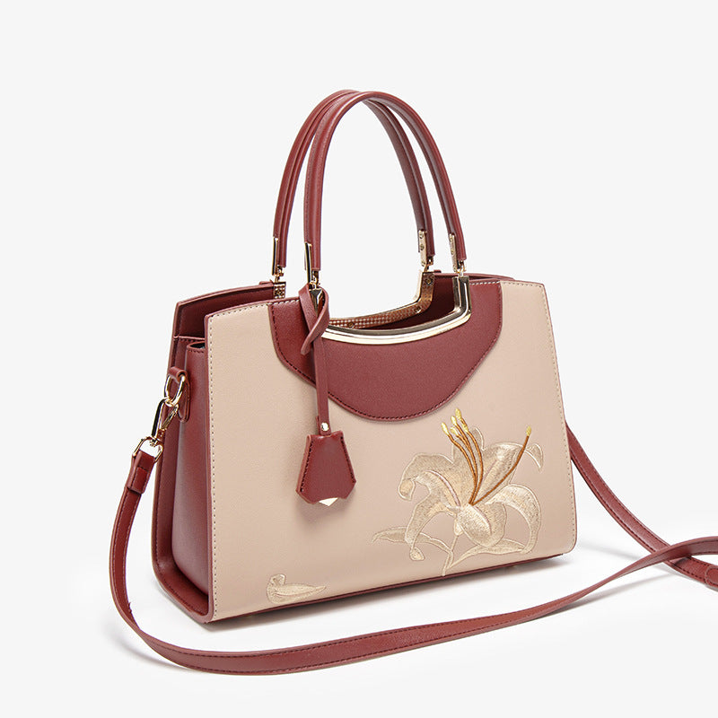 Women's Mother's Day Gift For Mother Large Capacity Mom Niche High-grade Women's Shoulder Bag