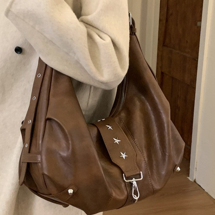 Women's Super Popular High-grade Large Capacity Commuter Women's Shoulder Bag