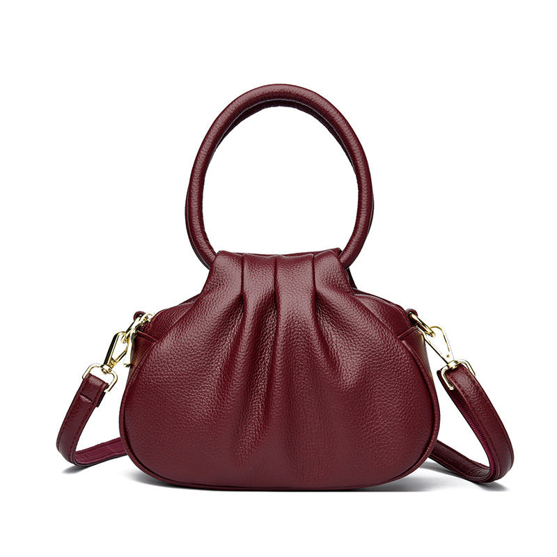 Women's High-grade Soft Surface Fashion Commuter Dumpling Women's Messenger Bag