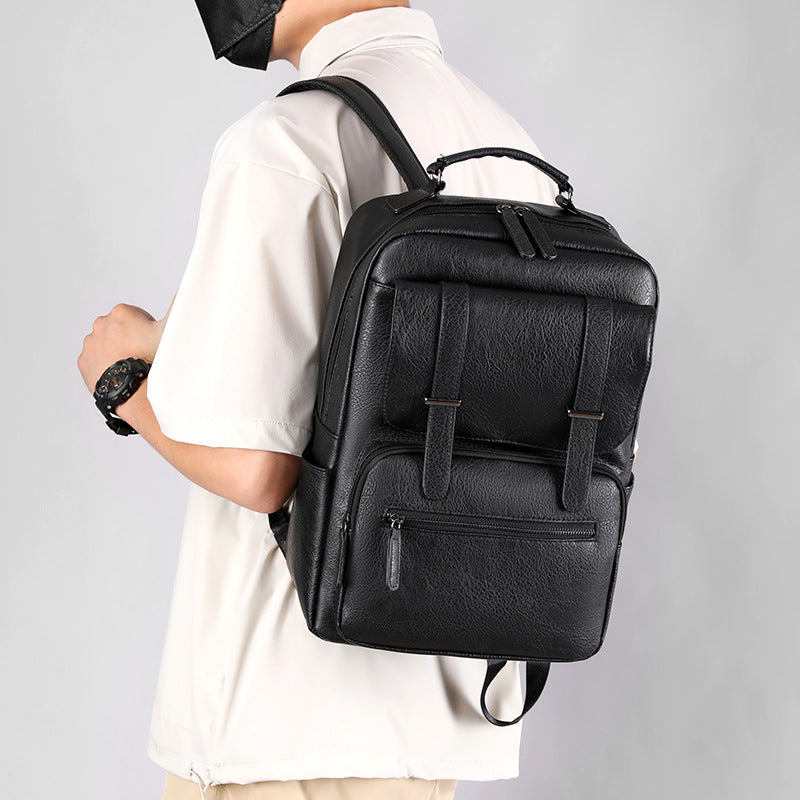 Women's & Men's Fashion High-grade Lightweight Computer Leisure Commuter Business Backpack