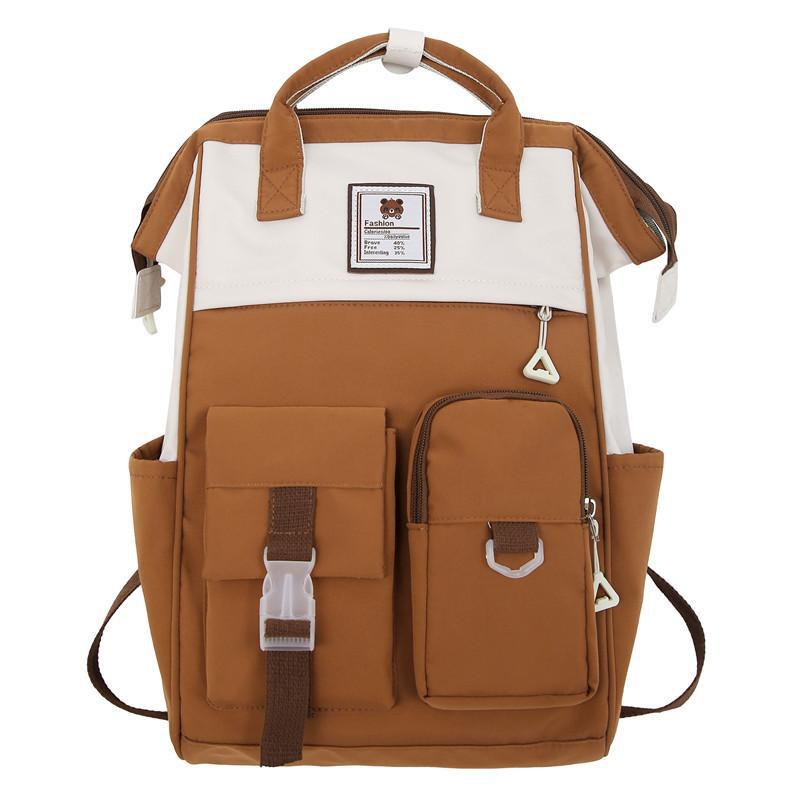 Style Artistic Fresh Girly Fashion Large Capacity College Student Schoolbag