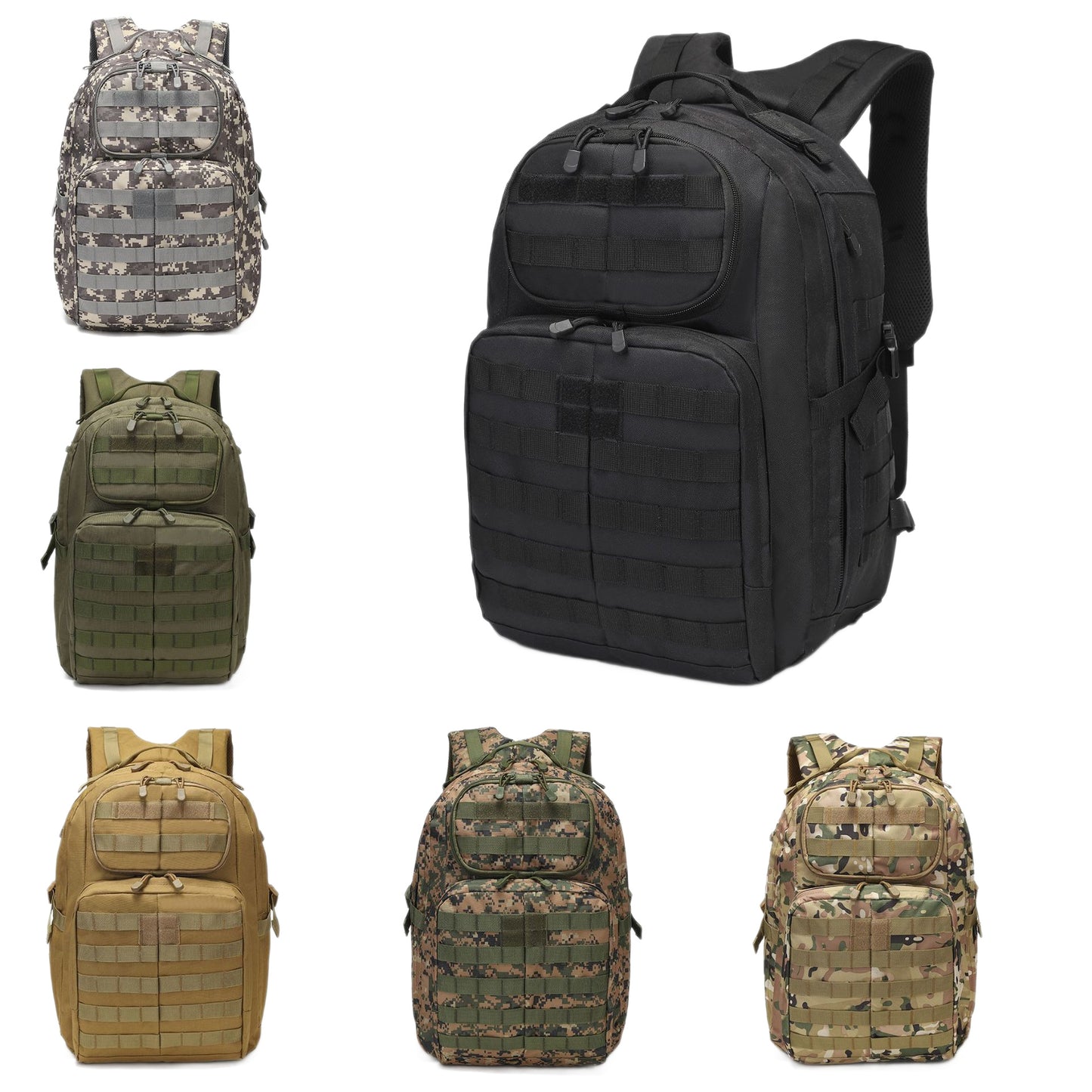 Large Capacity Exercise Camouflage Waterproof Mount Tactical Backpack