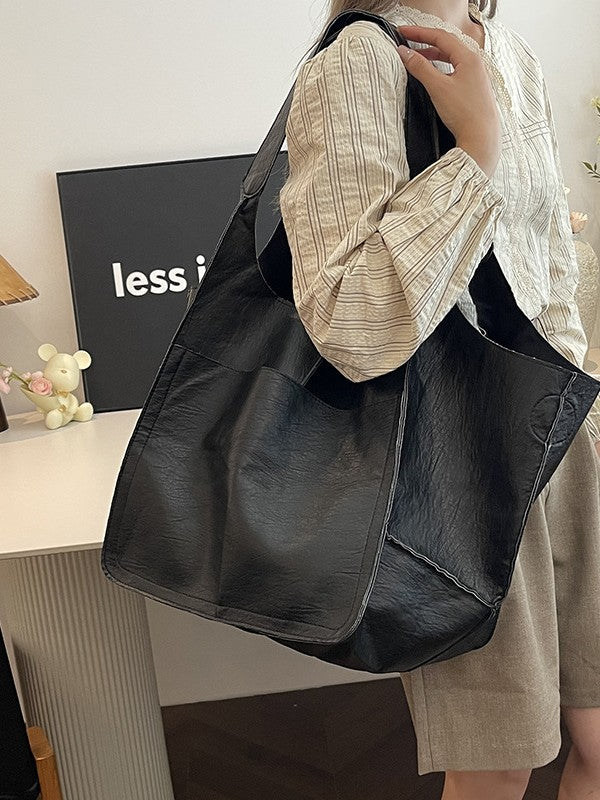 Women's Fashion Large Capacity High-grade Retro Commuter Bags
