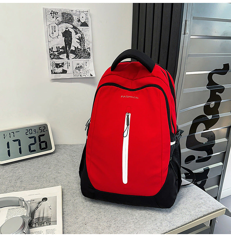 Women's & Men's Lightweight Large Capacity Fashion Simple Computer Backpacks