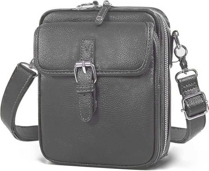 Durable Attractive Leather Retro Clutch Mobile Women's Shoulder Bag