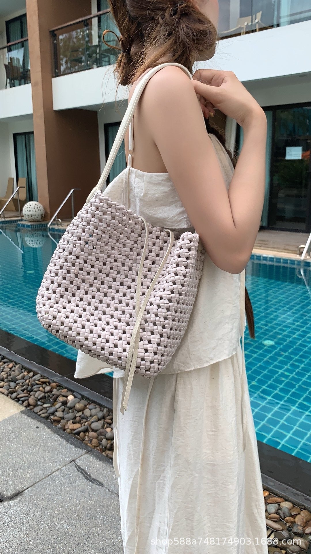 Women's Portable One Genuine Leather Big Large Capacity Bags