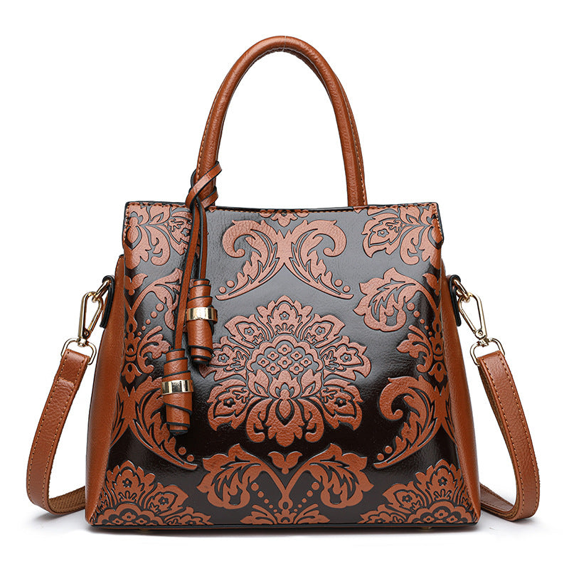 Women's Fashion Minimalist Trendy Retro Chinese Style Women's Messenger Bag