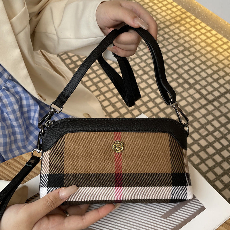 Women's Plaid Good-looking Large Capacity Mobile Light Phone Bags