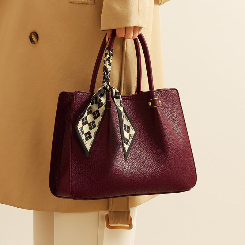 Women's Red Large Capacity Xi Mother-in-law Wedding Bags