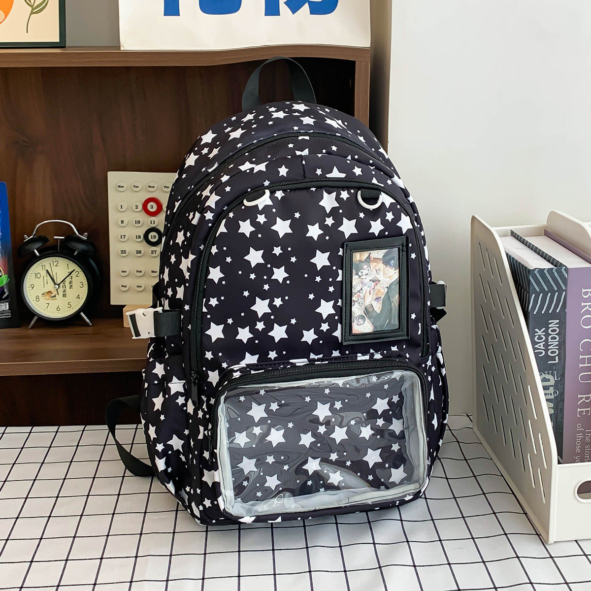 Good-looking Junior High Large Capacity Cartoon College Student Schoolbag