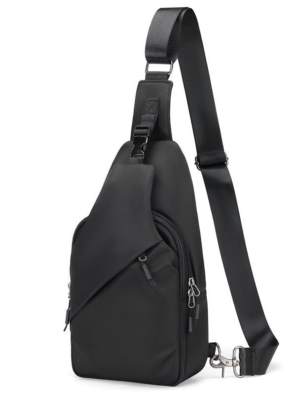 Men's Large Capacity Waterproof Mechanical Style Simple Shoulder Bags