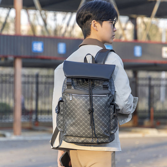 Men's Fashion Large Capacity Leisure Computer Notebook Business Backpack