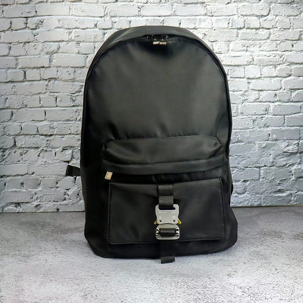 Men's Black High Street Hip Hop Shoulders Sports Satchel, Hanging Bag