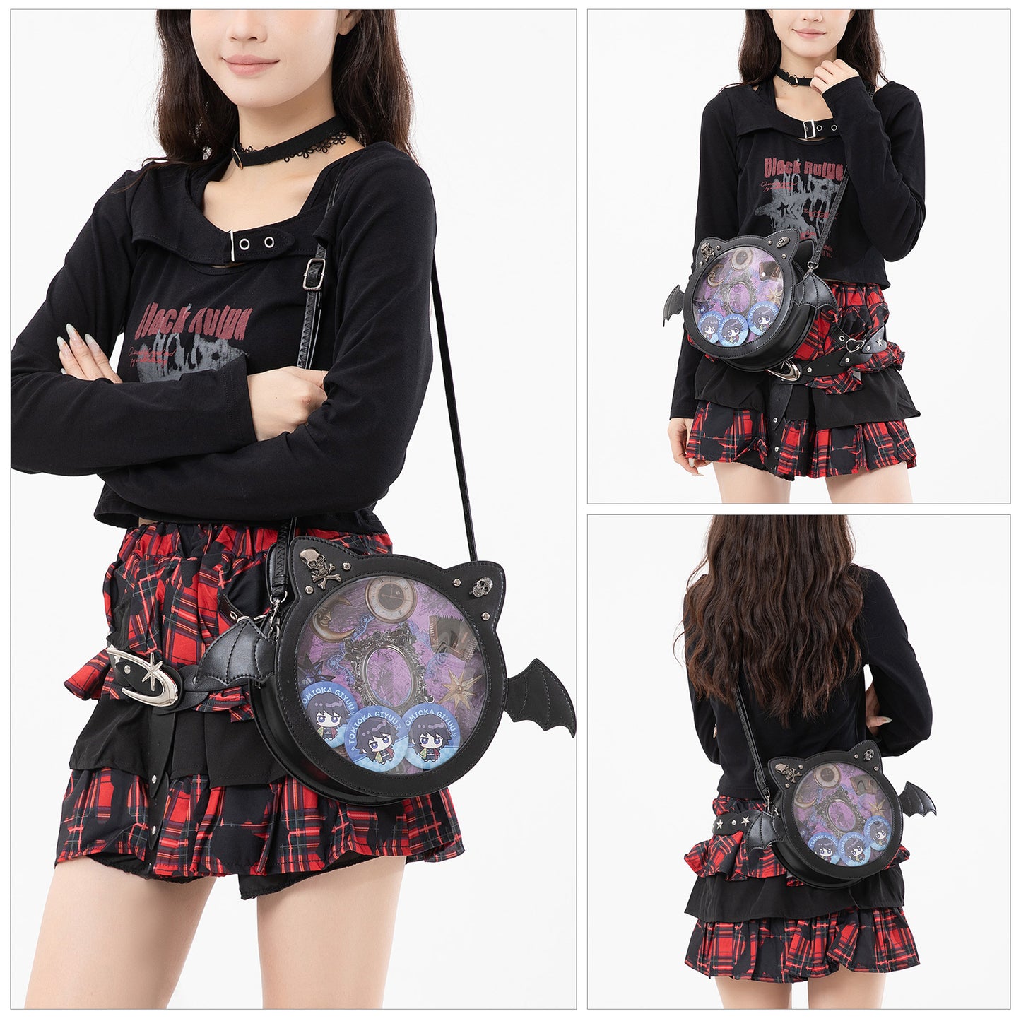 Wind Sun Man Cartoon Bar Badge Women's Shoulder Bag