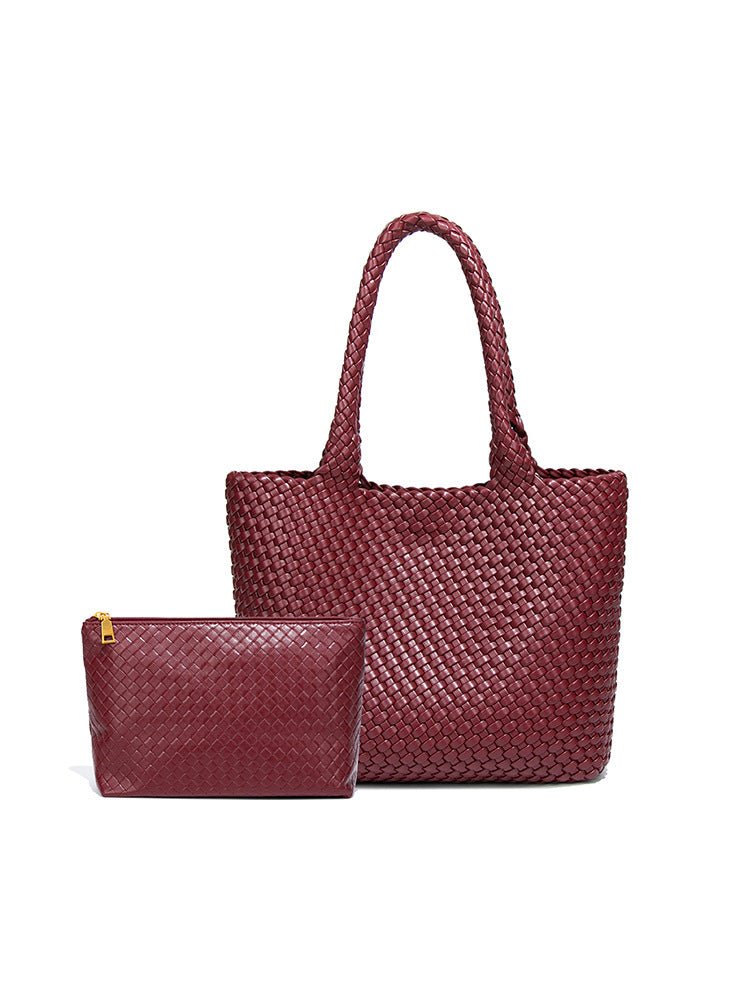 Trendy Large Capacity Underarm Son Mother Simple Elegant Women's Handbag