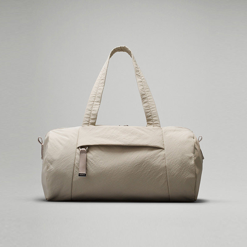 Fashion Comfortable Pretty Fitness Zipper Cylinder Travel Bags