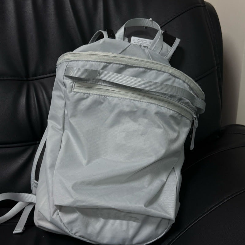 Bird Embroidery Waterproof Folding Hiking Lightweight Leisure Backpack