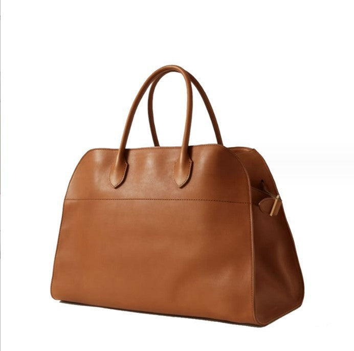 Women's First Layer Cowhide Leather Large Capacity Women's Handbag