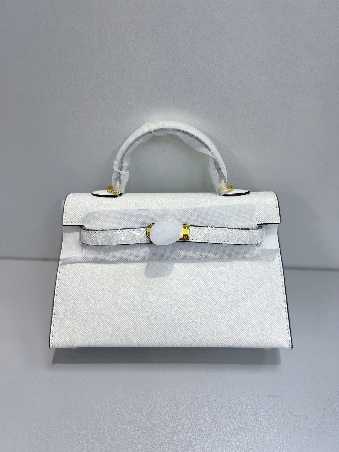 Women's Kelly Genuine Leather Palm Print High-grade Women's Handbag