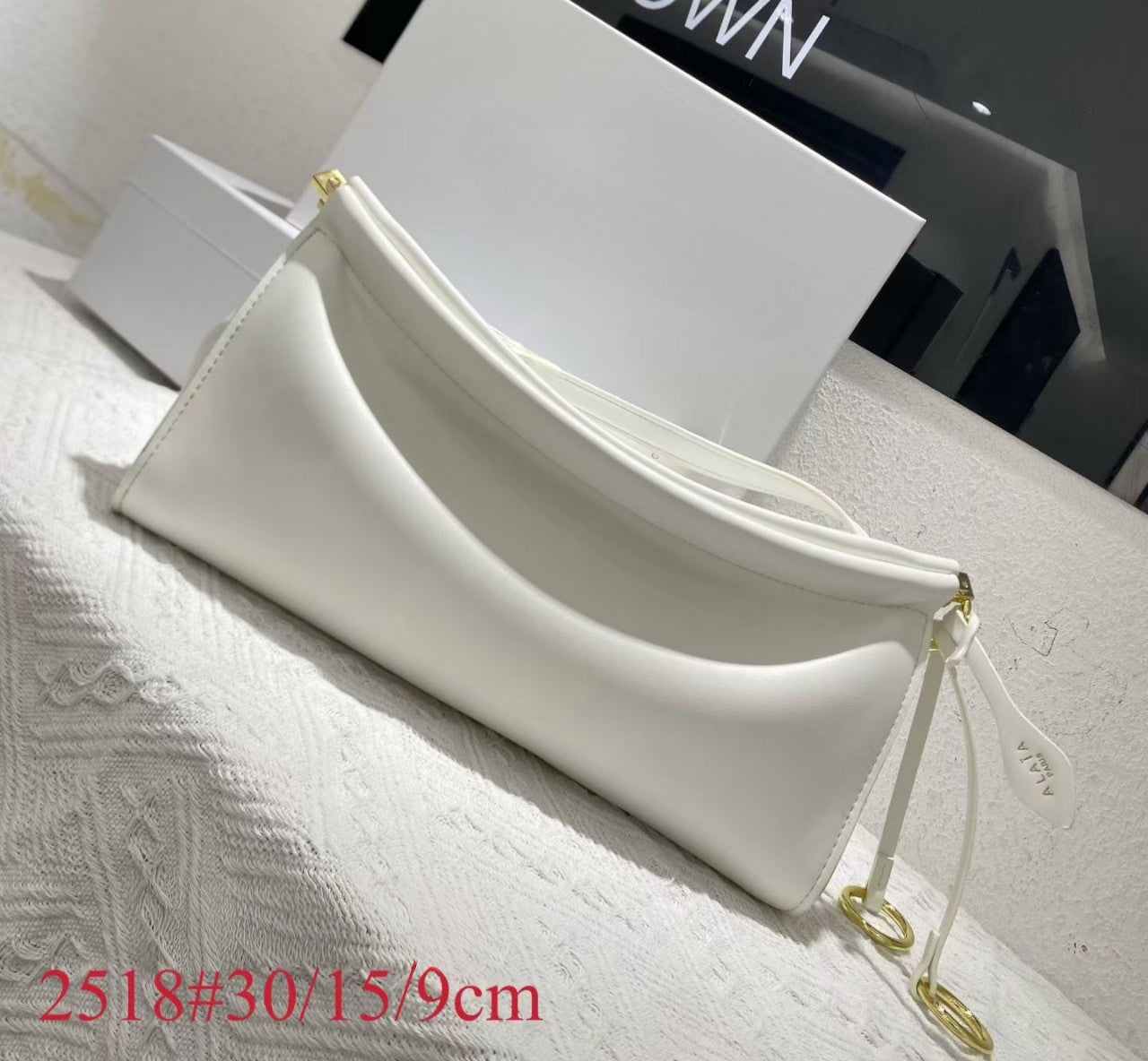 Women's Suede High Fashion Baguette Genuine Leather Women's Shoulder Bag