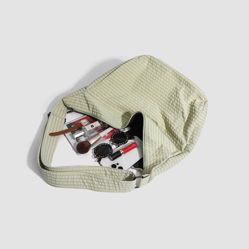 Creative Niche Waffle Cloth Fashion Style Bags