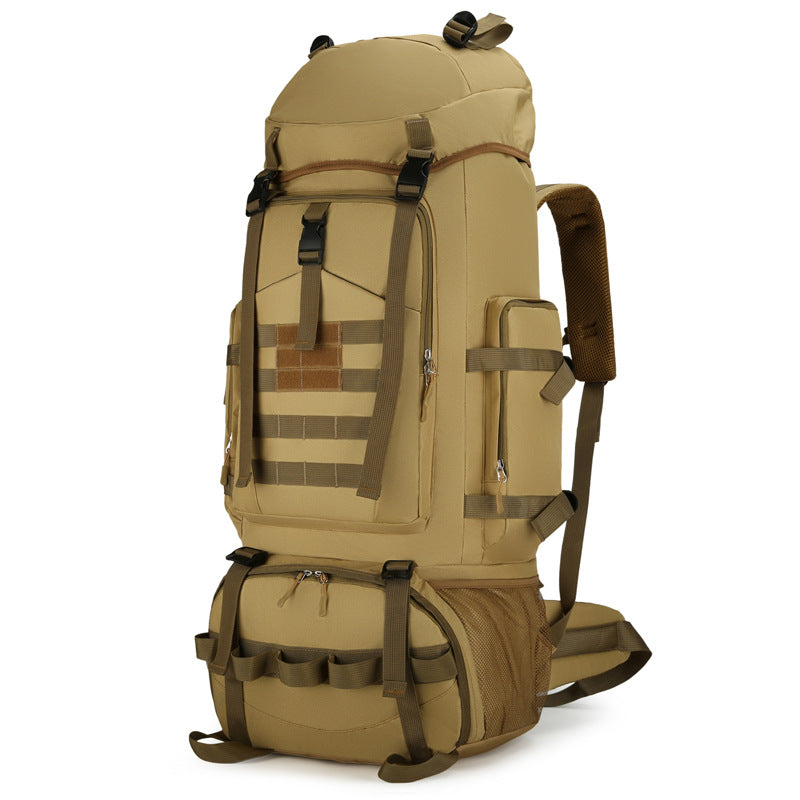 Large Capacity Hiking Lightweight Camping Waterproof Outdoor Camouflage, Military Fan Bag