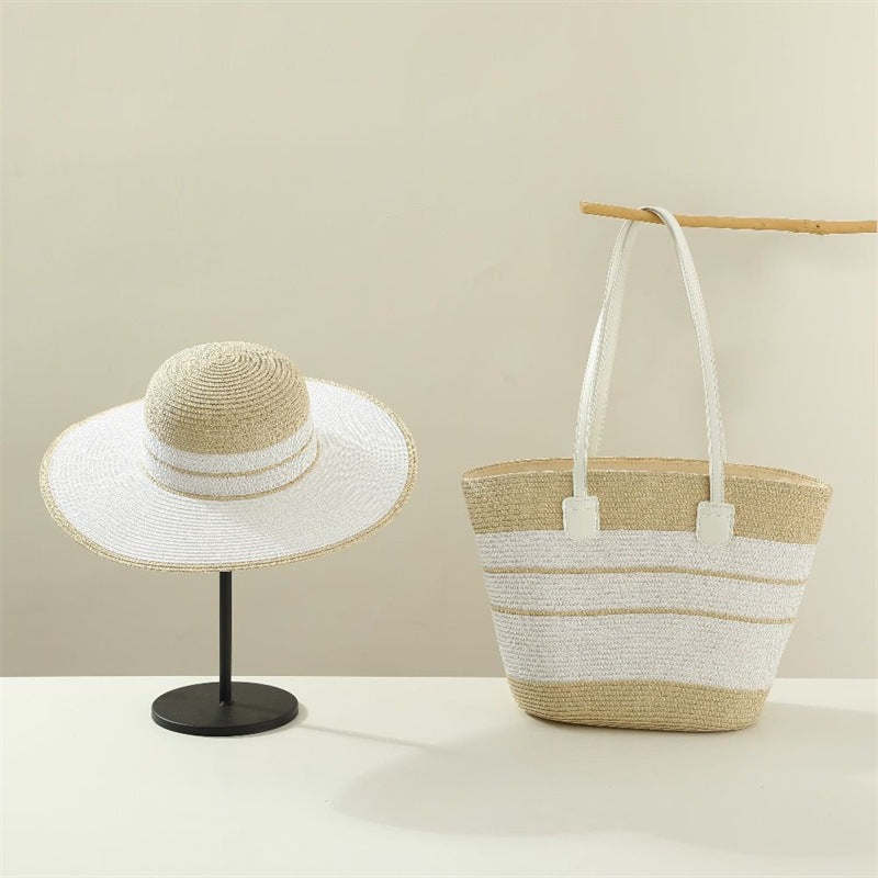 Women's Summer Straw Woven Large Capacity Commuter High-grade Bags