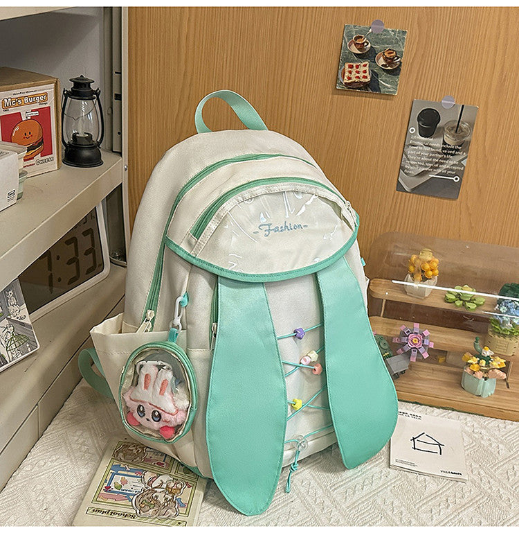 Style Cute For Primary Good-looking Fresh Contrast Backpacks