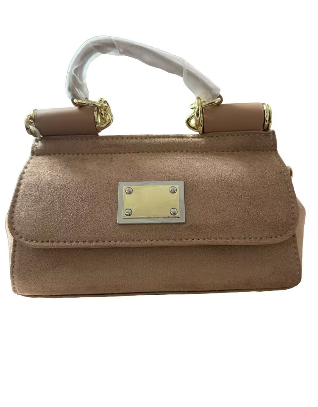 Women's Mini Sheath Hardware Dog Teeth Tote Bags