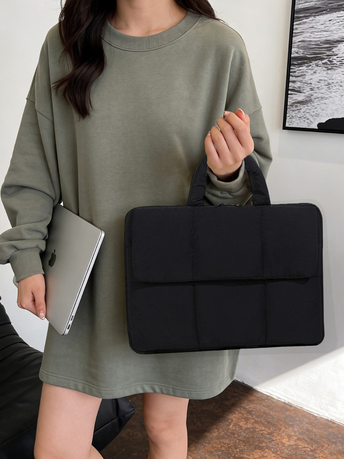 Cotton Clothes Stylish Lightweight Apple Inch Bags