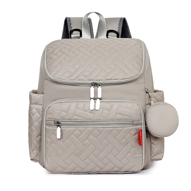 Fashion Large Capacity Embroidery Mother Portable Diaper Bags