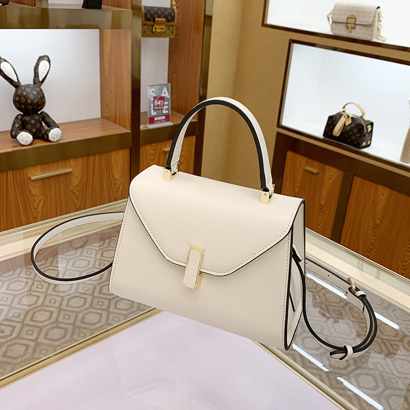 Women's Genuine Leather Kelly Large Capacity Elegant Fashion Women's Shoulder Bag