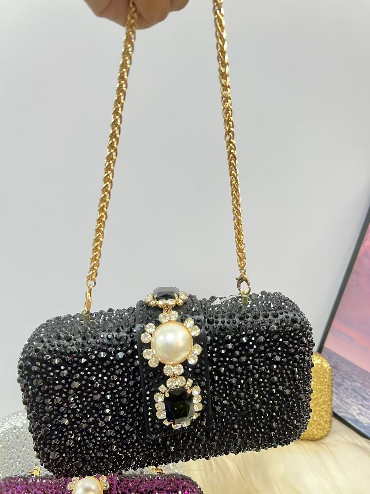 Women's Banquet Silk Clutch Cheongsam Formal Dress Women's Shoulder Bag