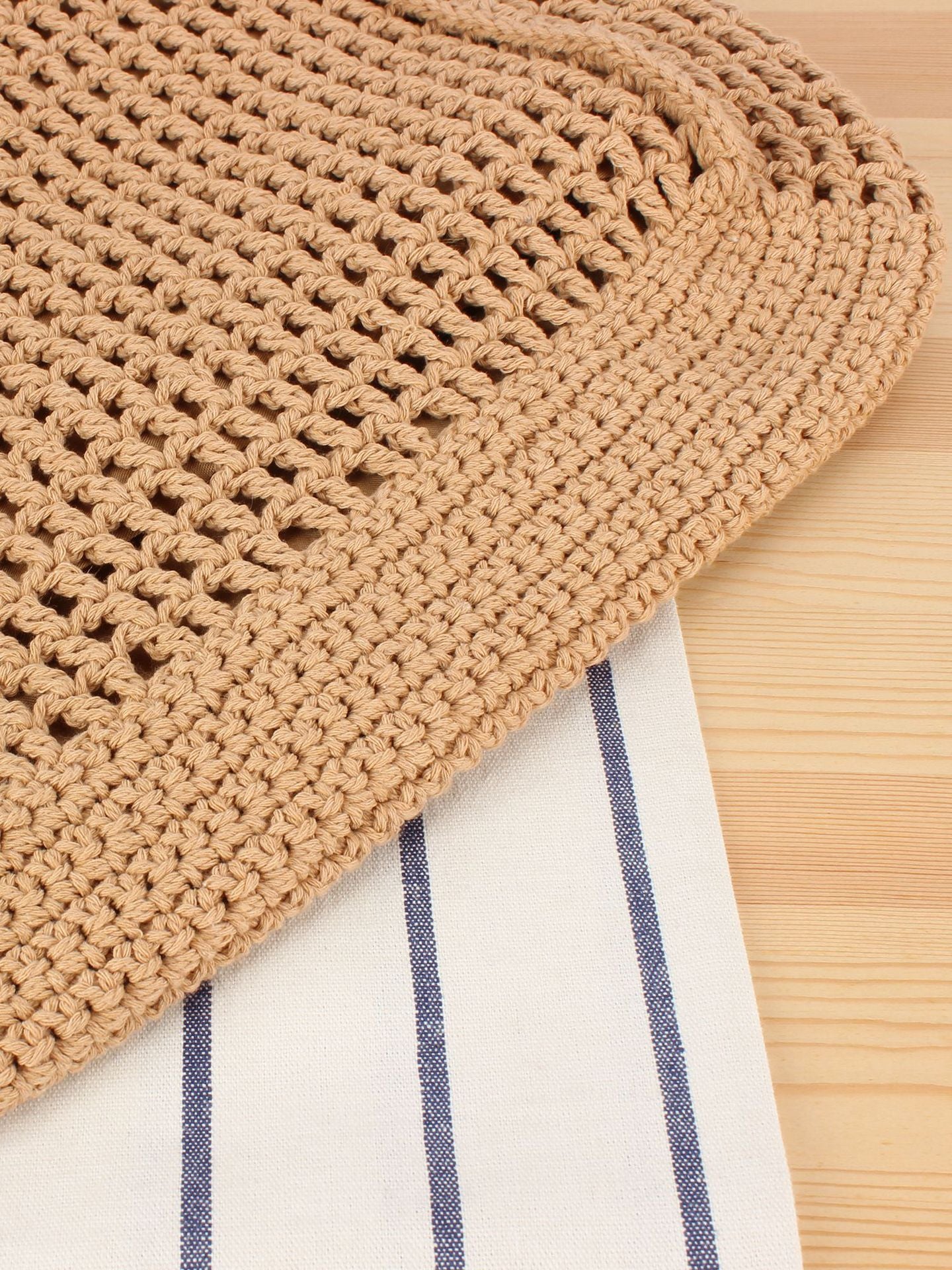 Women's Cotton String Hand-woven Daily Leisure Graphy Seaside Bags