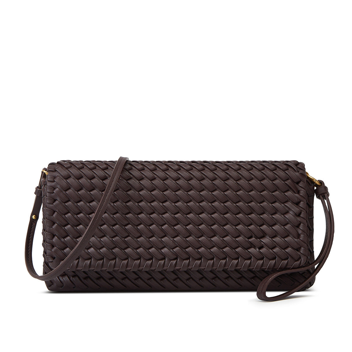 Woven High-grade Flap Simple Light Luxury Literary Affordable Women's Shoulder Bag