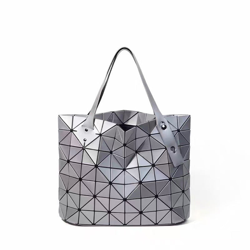 Fashion Geometry Pattern Large Capacity Commuter Women's Shoulder Bag