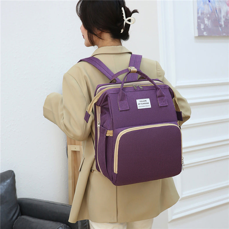 Portable Folding Bed Lightweight Large Capacity Multifunctional Backpacks