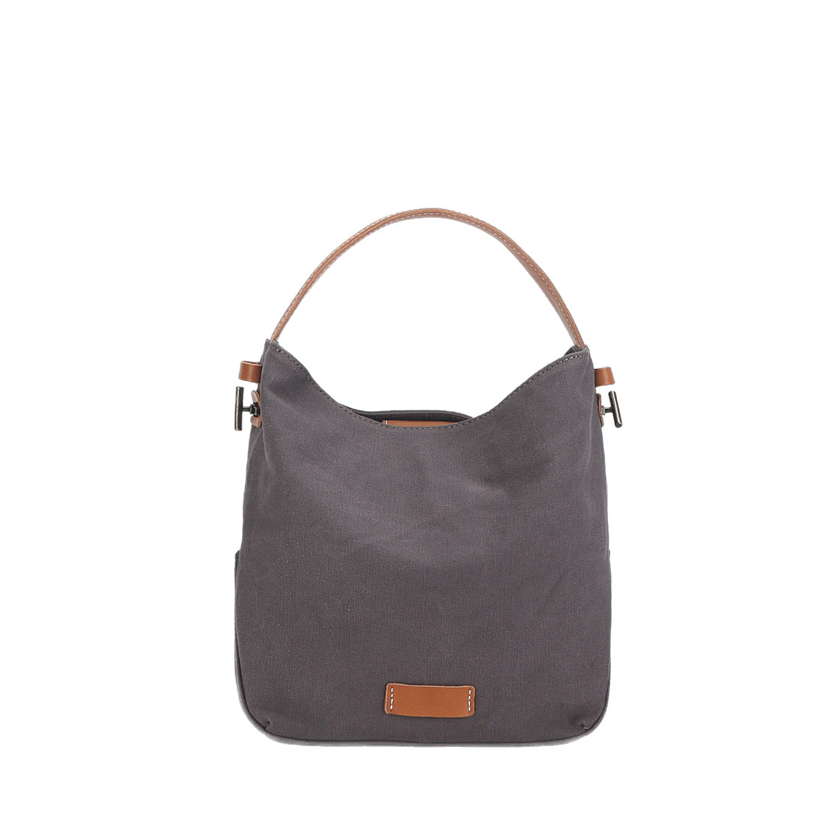Women's Canvas Solid Color Fashion Leisure School Bags