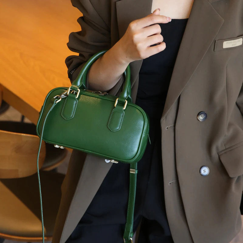 Women's First Layer Cowhide Female Temperament Genuine Leather Versatile Women's Shoulder Bag