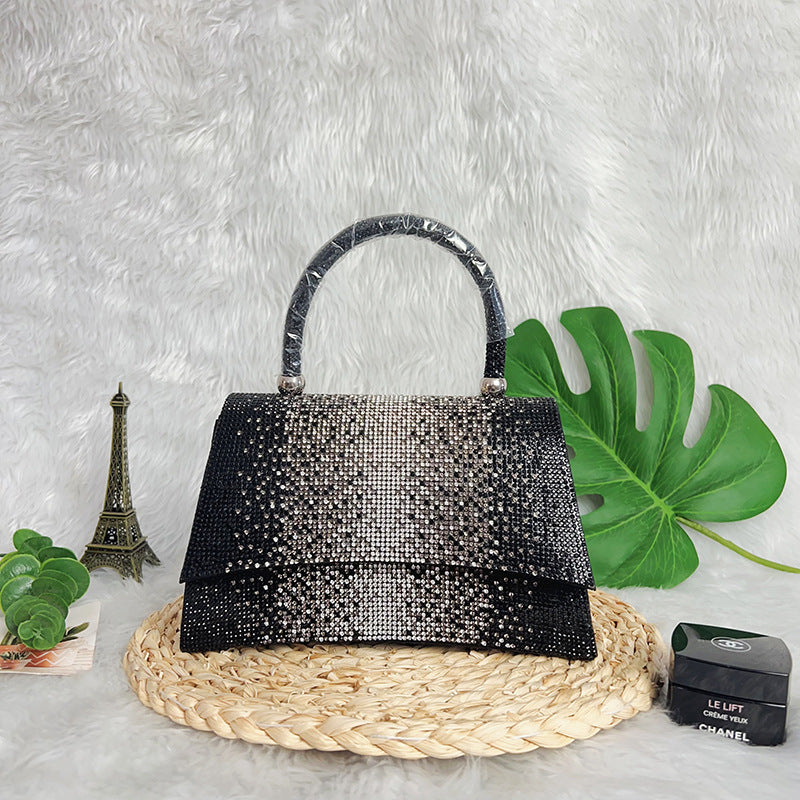 Diamond Simple Light Luxury Dress Wrist Magnetic Dinner Bag