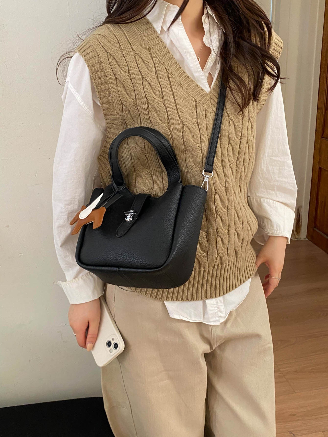 Women's Portable Commuter Fashion Simple Western Style Women's Shoulder Bag