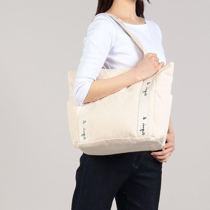 Canvas Simple Thick Large Capacity Totes Women's Handbag