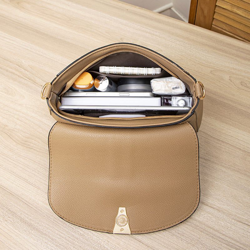 Women's Fashion Soft Leather Large Capacity With Bags