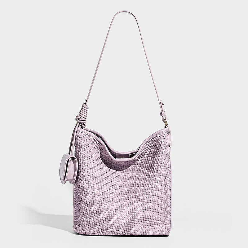 High-grade Hand-woven Large Capacity Totes Underarm Tote Bag