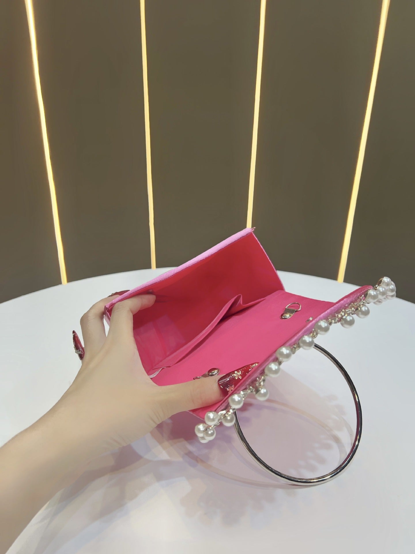 Popular Beautiful Women's Clutch Diamond Rhinestone Bags